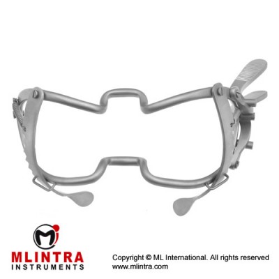 Whitehead Mouth Gag Without Tongue Depressor Ratchet Stainless Steel, 15 cm - 6" Whitehead Mouth Gag Without Tongue Depressor Ratchet Stainless Steel, 15 cm - 6"